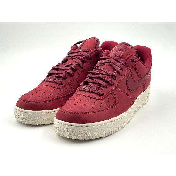 NEW Women's Size 12 Nike Air Force 1 Low Premium 'Team Red' DR9503 600 Sail AF1 - Picture 3 of 6